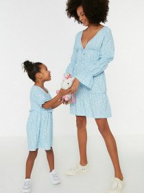 Платье миди Trendyol модель TKDSS22EL1112/Mavi Фото