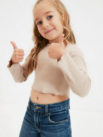 Джемпер Trendyol модель TKDAW22BZ0696/Bej Фото