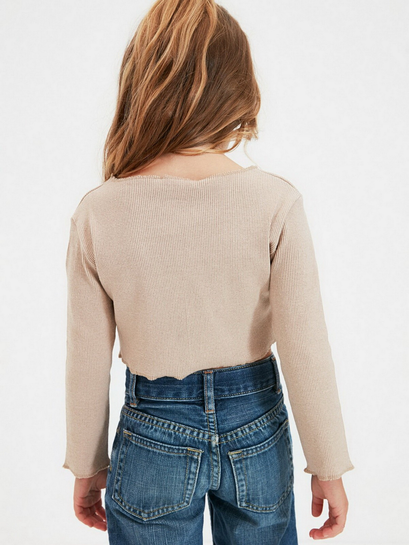 Джемпер Trendyol модель TKDAW22BZ0696/Bej Фото