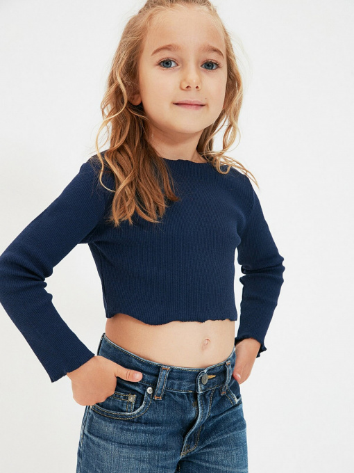 Светри та кардигани Trendyol модель TKDAW22BZ0696/Indigo Фото