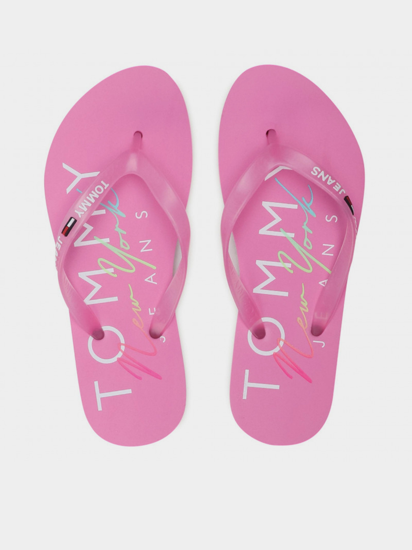 Вьетнамки Tommy Hilfiger Rubber Thong Beach Sandal модель EN0EN01302-TOU Фото