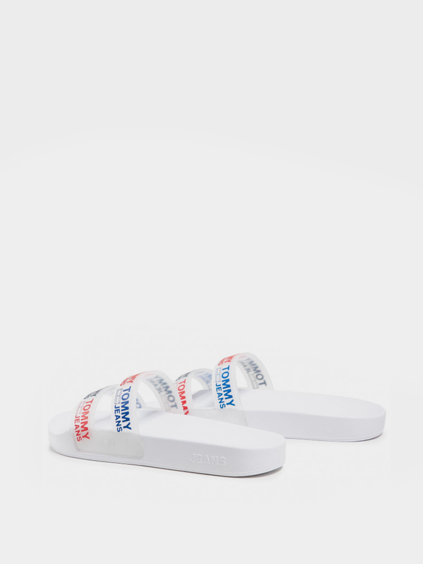 Шлёпанцы Tommy Hilfiger DOUBLE STRAP SLIDES модель EN0EN01304-YBR Фото
