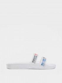 Шлёпанцы Tommy Hilfiger DOUBLE STRAP SLIDES модель EN0EN01304-YBR Фото
