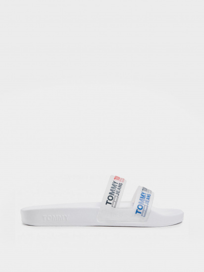 Шльопанці Tommy Hilfiger DOUBLE STRAP SLIDES модель EN0EN01304-YBR - фото