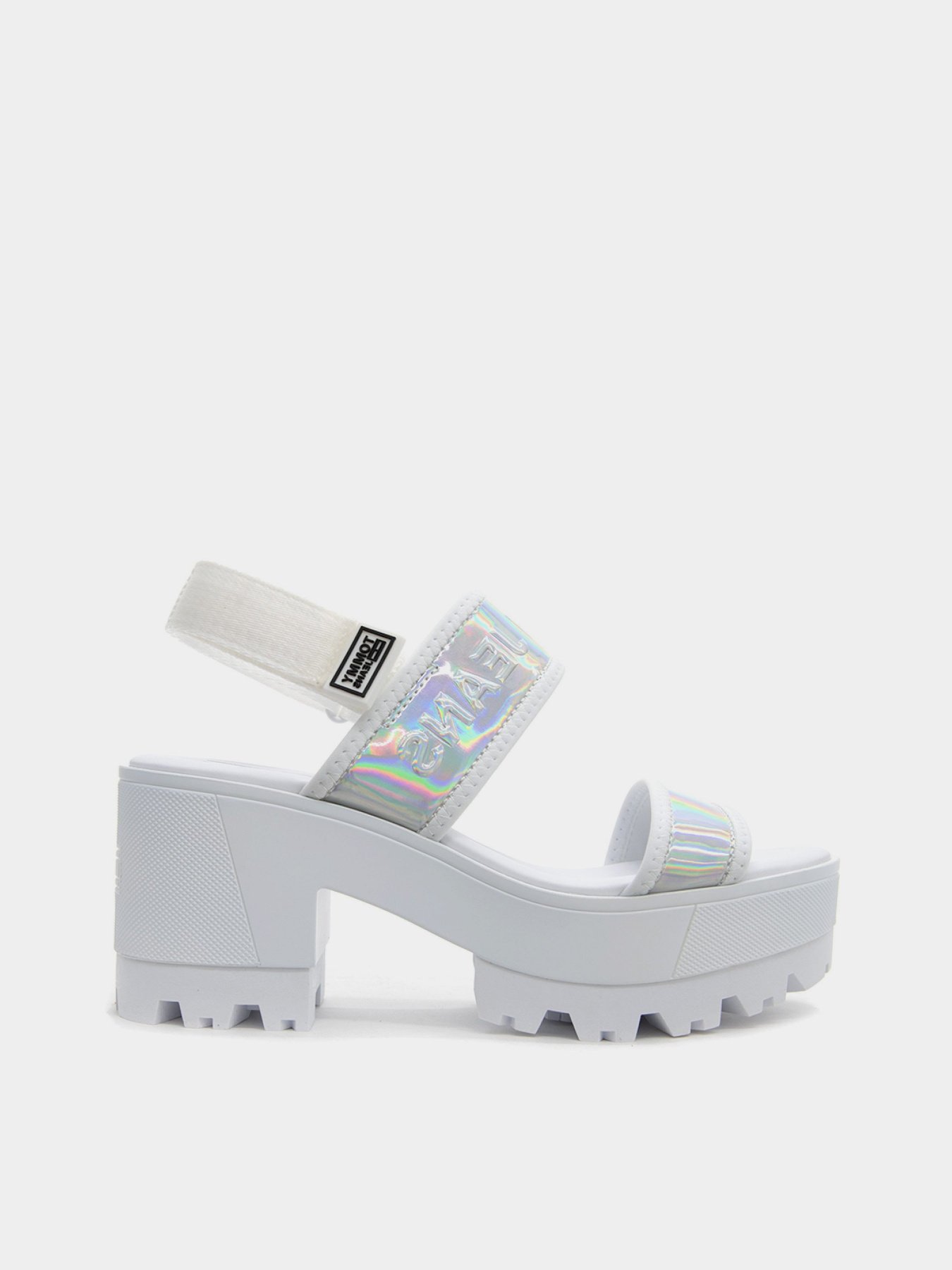 Босоножки Tommy Hilfiger IRIDESCENT MID HEEL модель EN0EN01337-YBR Фото