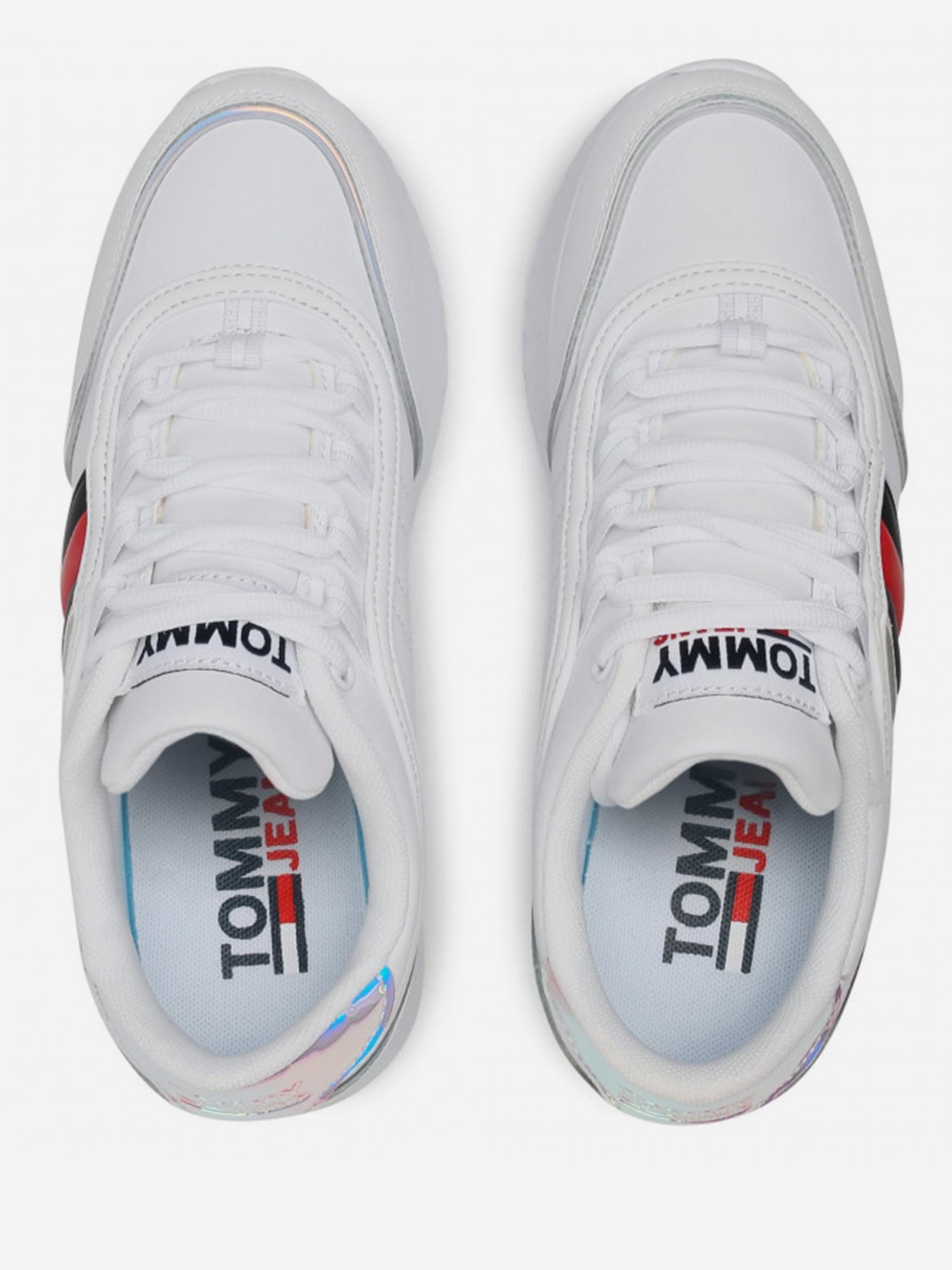 Кросівки повсякденні Tommy Hilfiger High Cleated Iridescent модель EN0EN01354-YBR Кросівки повсякденні Tommy Hilfiger High Cleated Iridescent модель EN0EN01354-YBR Фото