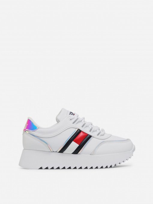 Кроссовки повседневные Tommy Hilfiger High Cleated Iridescent модель EN0EN01354-YBR Фото