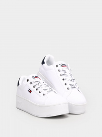 Кеды низкие Tommy Hilfiger Iconic Essential Flatform модель EN0EN01358-YBR Фото