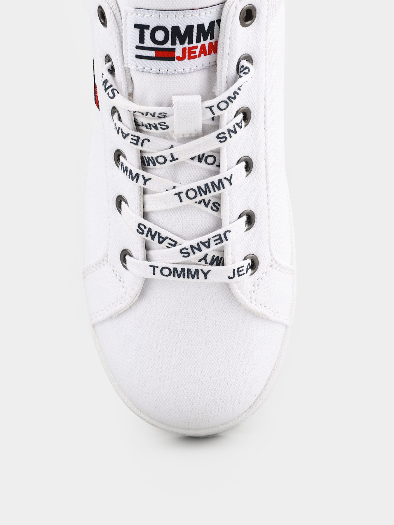 Кеды низкие Tommy Hilfiger Iconic Essential Flatform модель EN0EN01358-YBR Фото