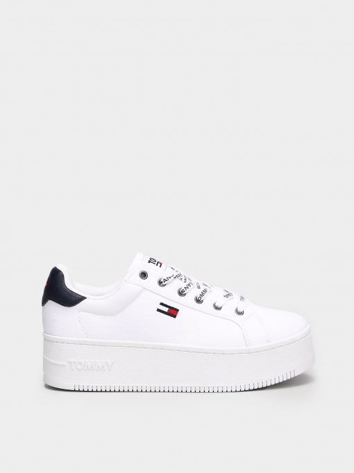 Кеди низькі Tommy Hilfiger Iconic Essential Flatform модель EN0EN01358-YBR Фото