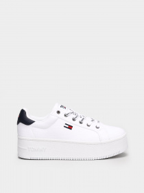 Кеды низкие Tommy Hilfiger Iconic Essential Flatform модель EN0EN01358-YBR Фото