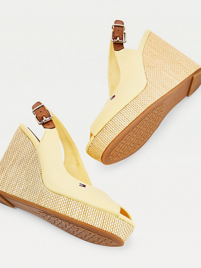 Босоніжки Tommy Hilfiger ICONIC ELENA SLING BACK WEDGE модель FW0FW04789-ZFF — фото 4 - INTERTOP