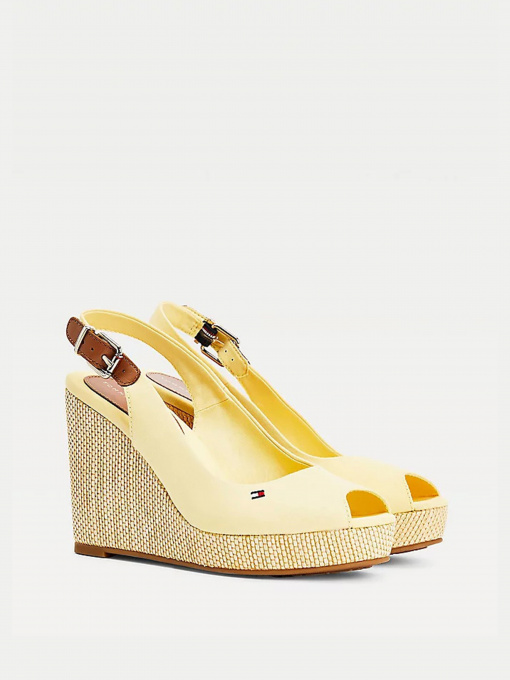 Босоножки Tommy Hilfiger ICONIC ELENA SLING BACK WEDGE модель FW0FW04789-ZFF Фото