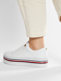 Кеды низкие Tommy Hilfiger модель FW0FW05553-YBR Фото