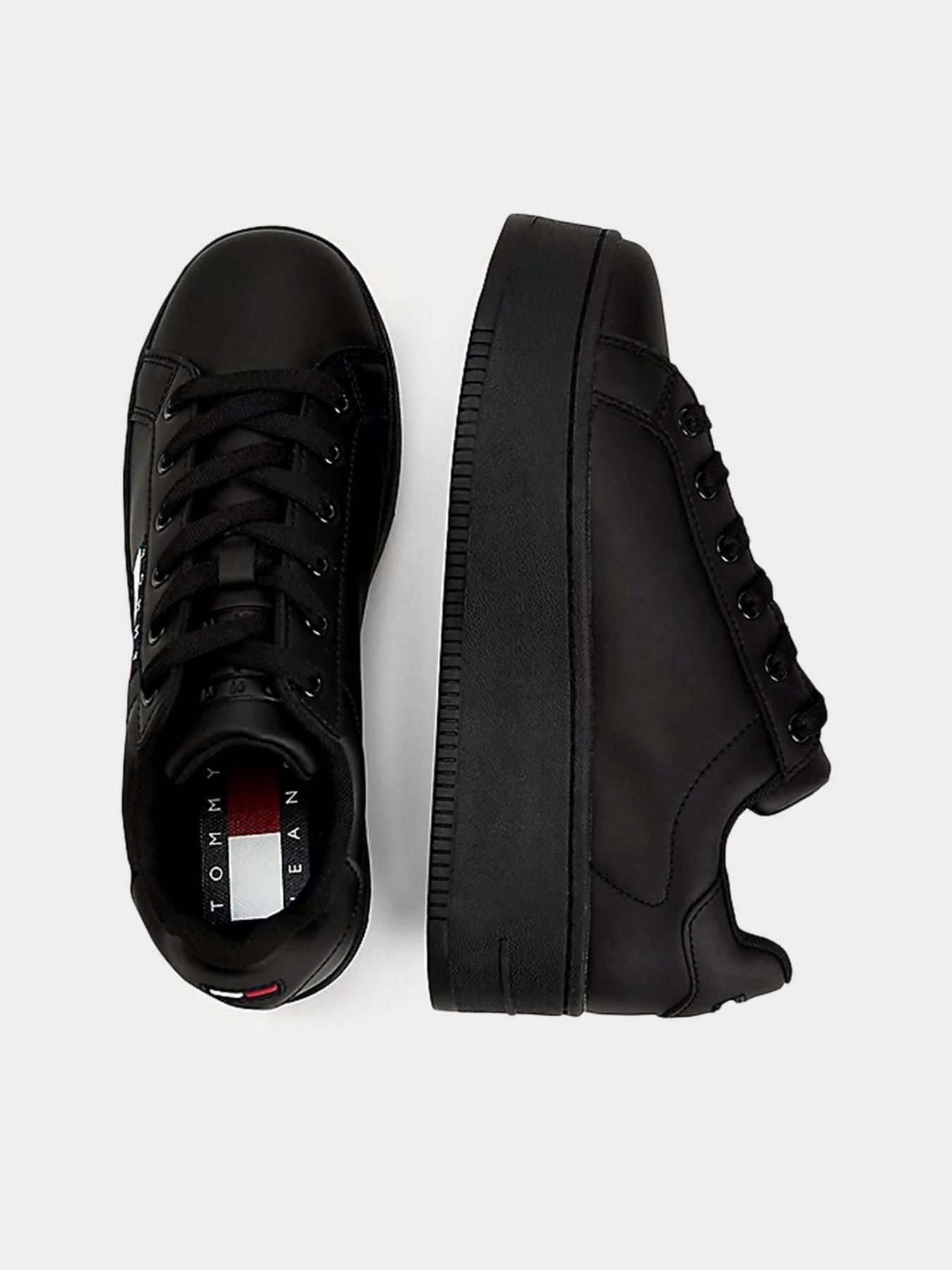 Кеды низкие Tommy Hilfiger Flatform Flag Branding модель EN0EN01504-BDS Фото