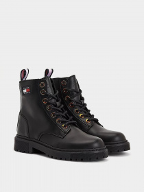 Ботинки Tommy Hilfiger Iridescent Eyelets Flat модель EN0EN01537-BDS Фото