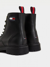 Черевики Tommy Hilfiger Iridescent Eyelets Flat модель EN0EN01537-BDS Черевики Tommy Hilfiger Iridescent Eyelets Flat модель EN0EN01537-BDS Фото