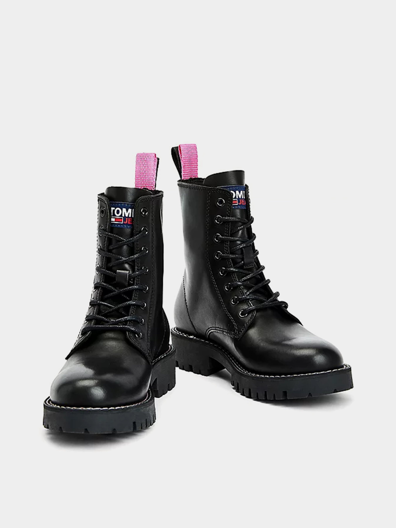 Ботинки Tommy Hilfiger Leather Lace Up модель EN0EN01543-BDS Фото