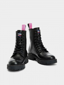 Ботинки Tommy Hilfiger Leather Lace Up модель EN0EN01543-BDS Фото