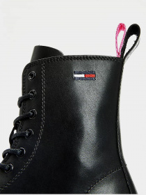 Ботинки Tommy Hilfiger Leather Lace Up модель EN0EN01543-BDS Фото