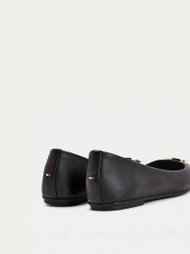 Балетки Tommy Hilfiger ESSENTIAL LEATHER BALLERINAS модель FW0FW05782-BDS Фото