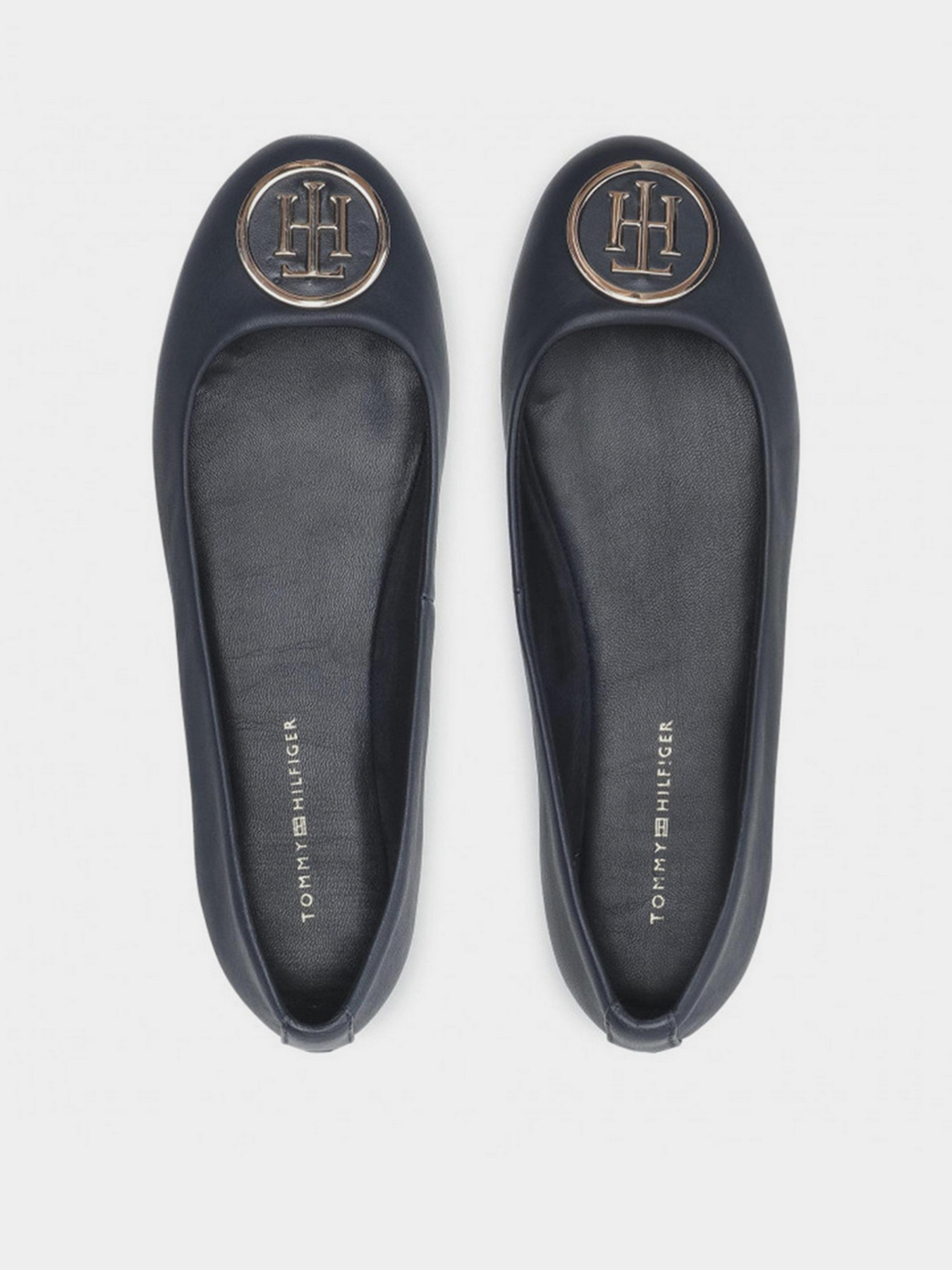 Балетки Tommy Hilfiger ESSENTIAL LEATHER BALLERINAS модель FW0FW05782-DW5 Фото