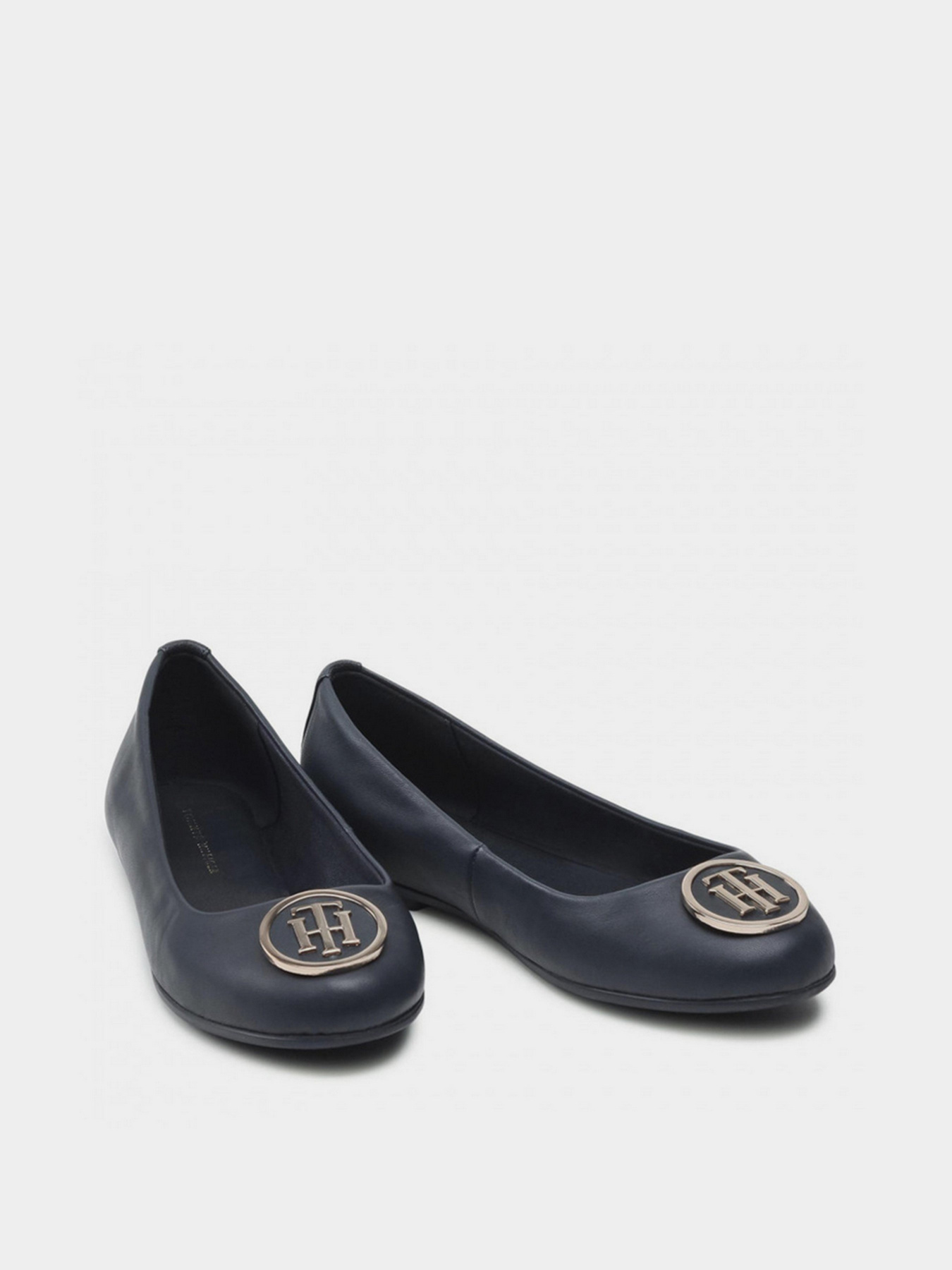 Балетки Tommy Hilfiger ESSENTIAL LEATHER BALLERINAS модель FW0FW05782-DW5 Фото