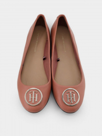 Балетки Tommy Hilfiger ESSENTIAL LEATHER BALLERINAS модель FW0FW05782-SM8 Фото