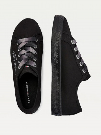 Кеды низкие Tommy Hilfiger ESSENTIAL GRADIENT SIGNATURE LOGO TRAINERS модель FW0FW05802-BDS Фото