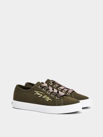 Кеды низкие Tommy Hilfiger ESSENTIAL GRADIENT SIGNATURE LOGO TRAINERS модель FW0FW05802-RBN Фото