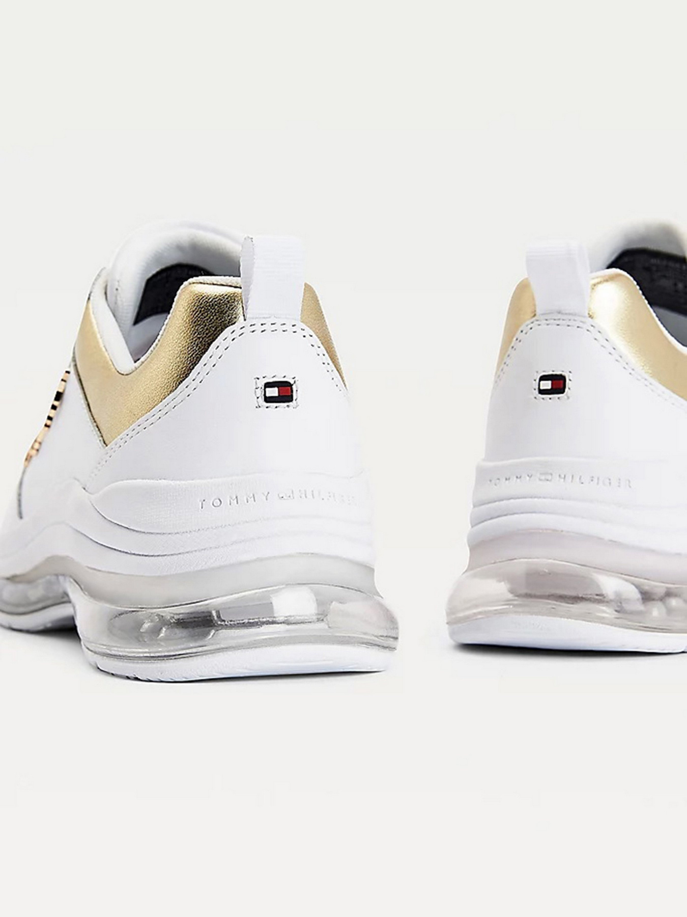 Кроссовки Tommy Hilfiger AIR BUBBLE SIGNATURE METALLIC TRAINERS модель FW0FW05797-YBR Фото