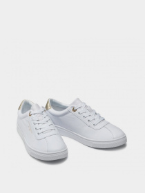 Кеды низкие Tommy Hilfiger LEATHER CUPSOLE TRAINERS модель FW0FW05795-YBR Фото