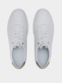 Кеды низкие Tommy Hilfiger LEATHER CUPSOLE TRAINERS модель FW0FW05795-YBR Фото