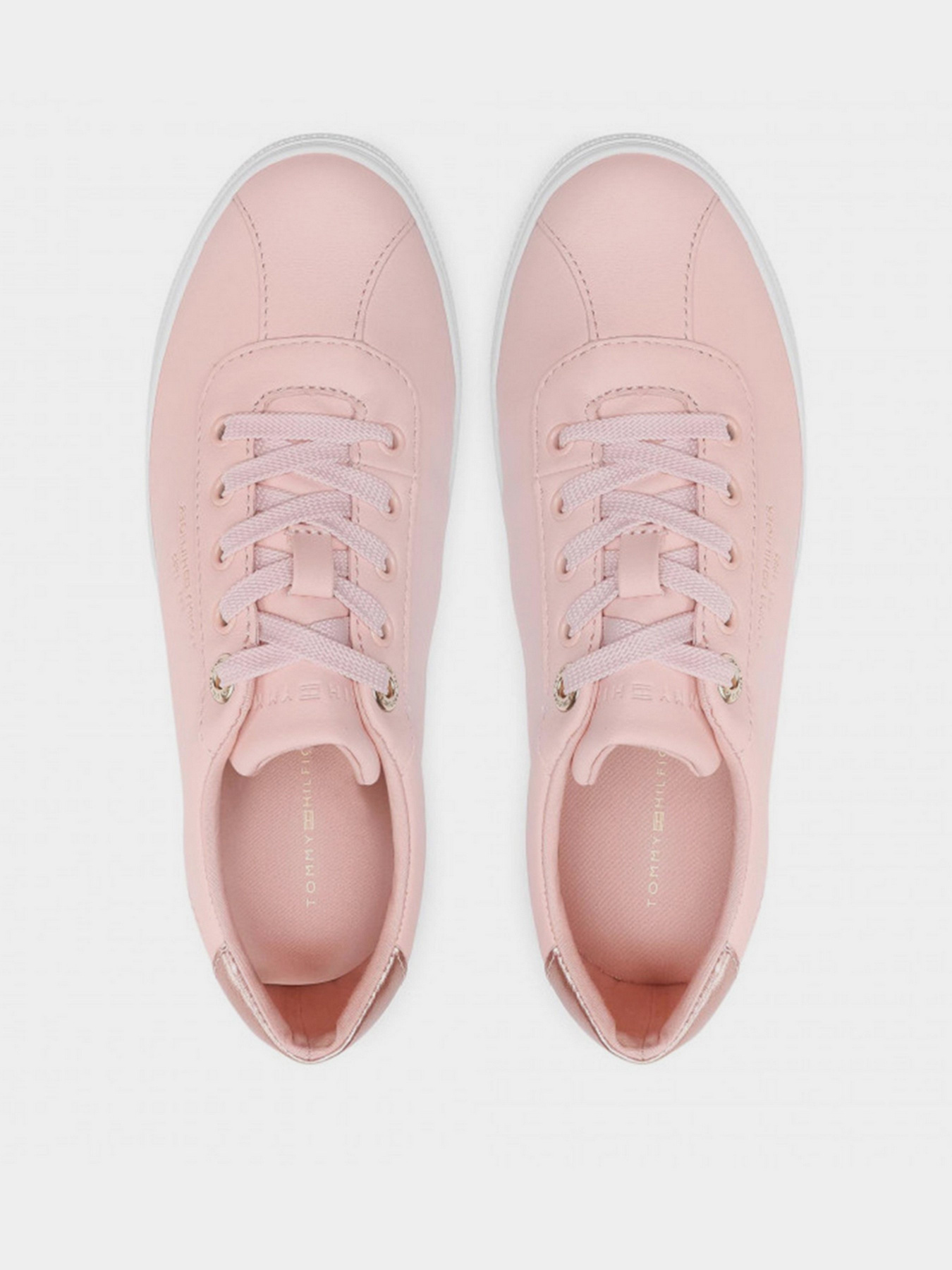 Кеды низкие Tommy Hilfiger LEATHER CUPSOLE TRAINERS модель FW0FW05795-TL9 Фото