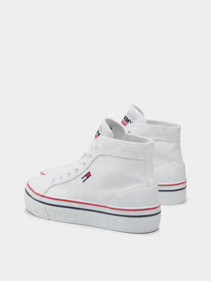 Кеди високі Tommy Hilfiger Mid Flatform Vulc модель EN0EN01414-YBR — фото - INTERTOP