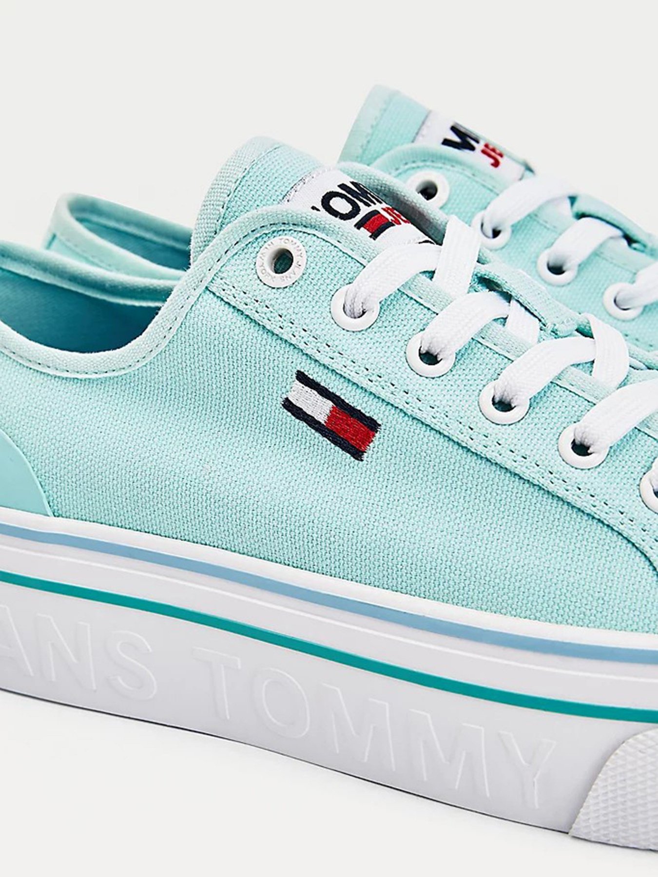 Кеды низкие Tommy Hilfiger Flatform Vulc модель EN0EN01423-CSW Фото