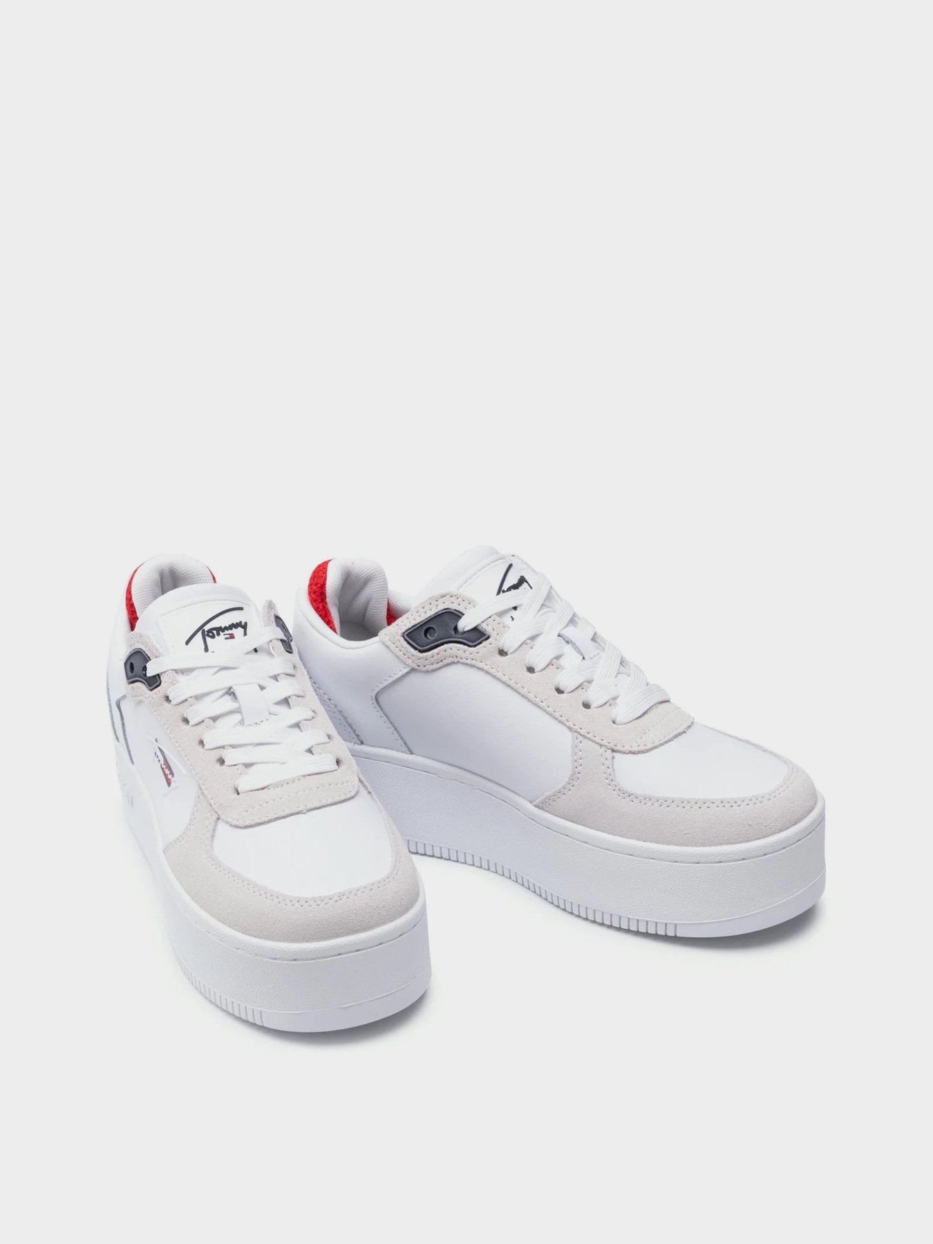 Кеды низкие Tommy Hilfiger Iconic Flatform модель EN0EN01421-YBR Фото