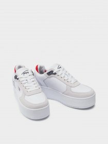 Кеды низкие Tommy Hilfiger Iconic Flatform модель EN0EN01421-YBR Фото