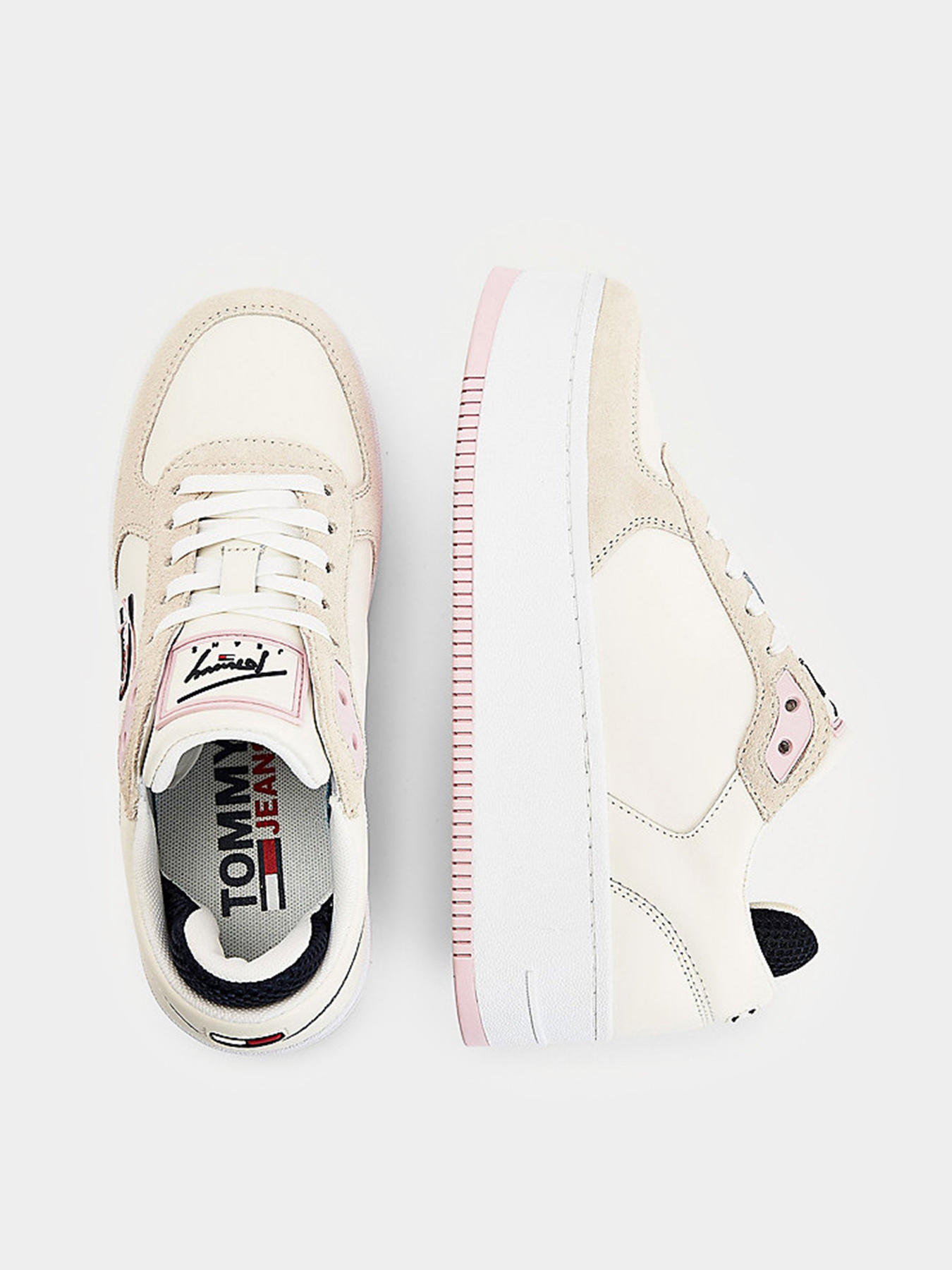 Кеды низкие Tommy Hilfiger Iconic Flatform модель EN0EN01421-YBI Фото