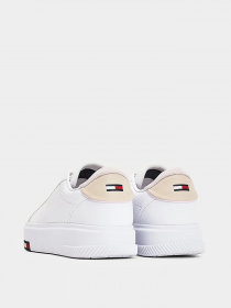 Кеды низкие Tommy Hilfiger Leather Fashion Cupsole модель EN0EN01424-YBR Фото