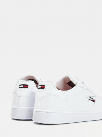 Кеды низкие Tommy Hilfiger Signature Logo Cupsole модель EN0EN01425-YBR Фото