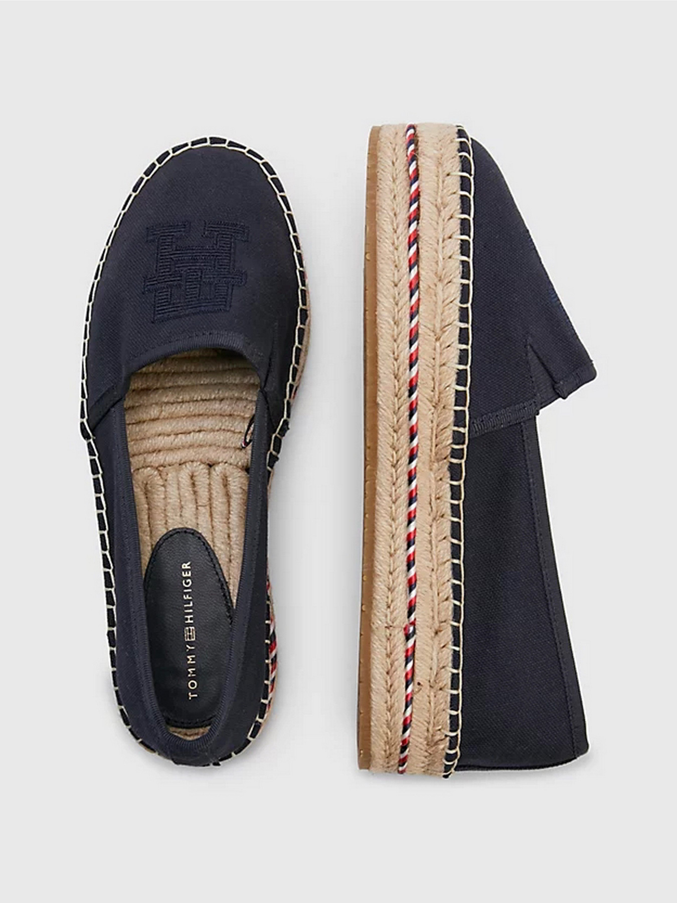 Еспадрильї Tommy Hilfiger модель FW0FW07014-DW6 Еспадрильї Tommy Hilfiger модель FW0FW07014-DW6 Фото