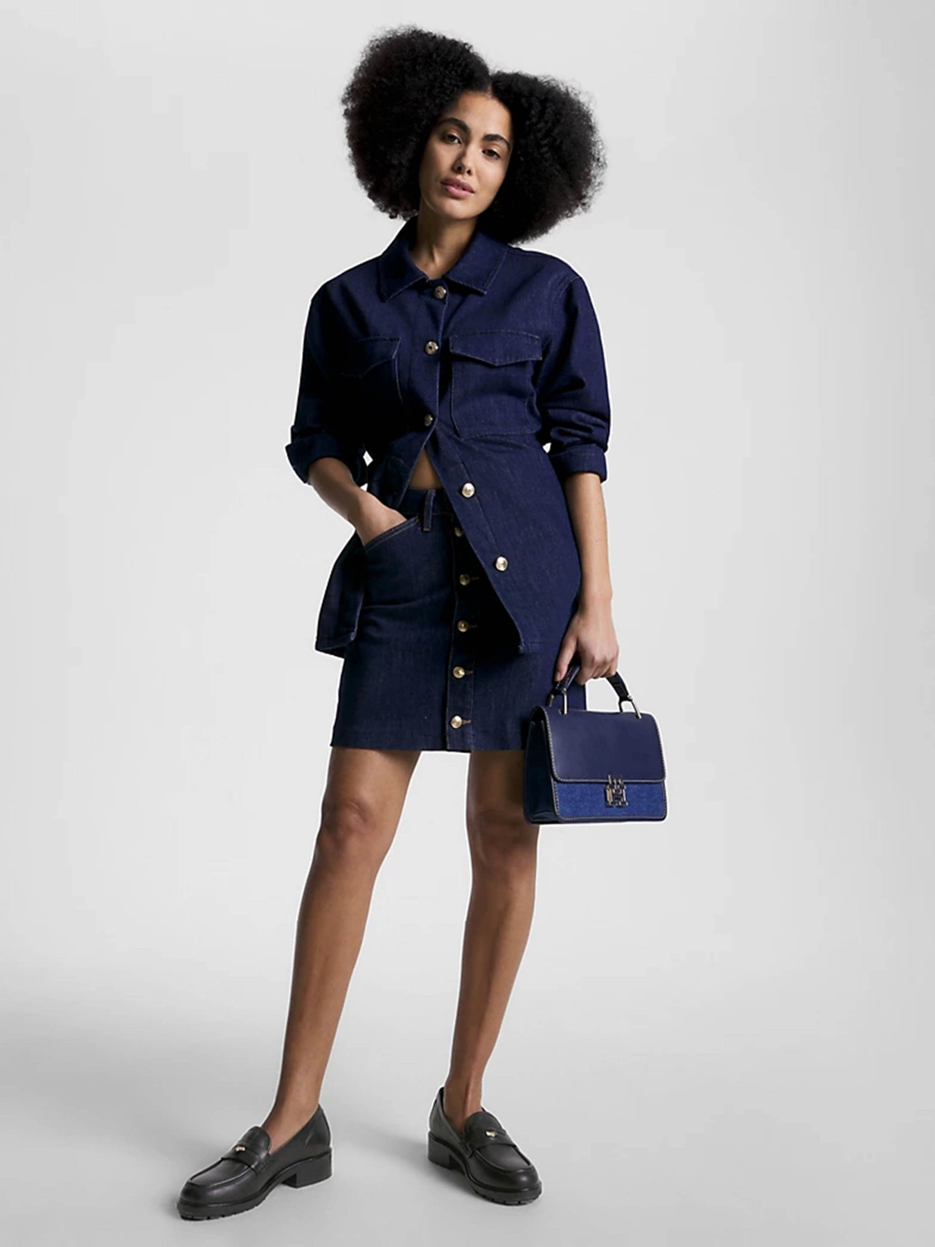 Лоферы Tommy Hilfiger ICONIC LEATHER модель FW0FW07412-BDS Фото