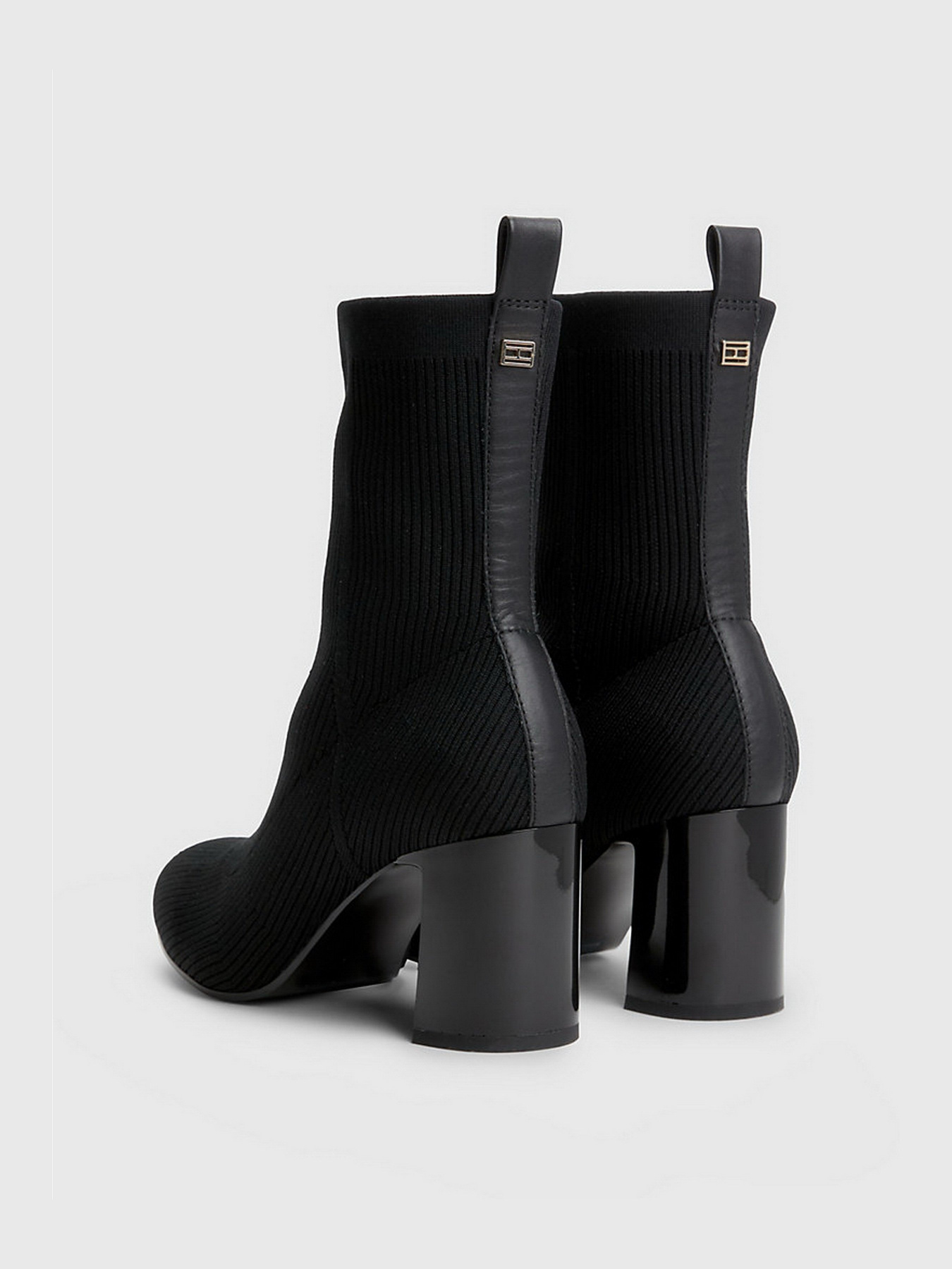 Ботильйони Tommy Hilfiger ESSENTIAL KNITTED MID HEEL ANKLE модель FW0FW07405-BDS Фото