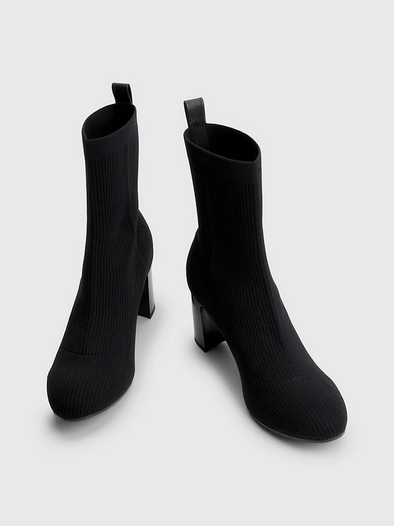 Ботильйони Tommy Hilfiger ESSENTIAL KNITTED MID HEEL ANKLE модель FW0FW07405-BDS Фото