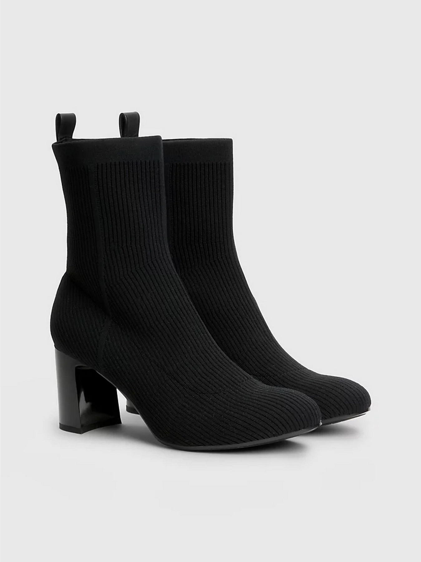 Ботильйони Tommy Hilfiger ESSENTIAL KNITTED MID HEEL ANKLE модель FW0FW07405-BDS Фото