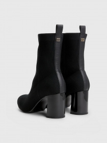 Ботильйони Tommy Hilfiger ESSENTIAL KNITTED MID HEEL ANKLE модель FW0FW07405-BDS Фото