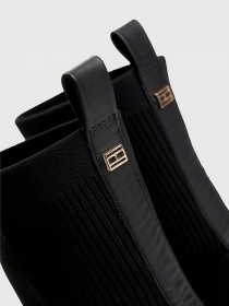 Ботильйони Tommy Hilfiger ESSENTIAL KNITTED MID HEEL ANKLE модель FW0FW07405-BDS Фото