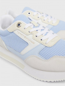 Кросівки Tommy Hilfiger ESSENTIAL MIXED TEXTURE RUNNER TRAINERS модель FW0FW07381-C1O Фото
