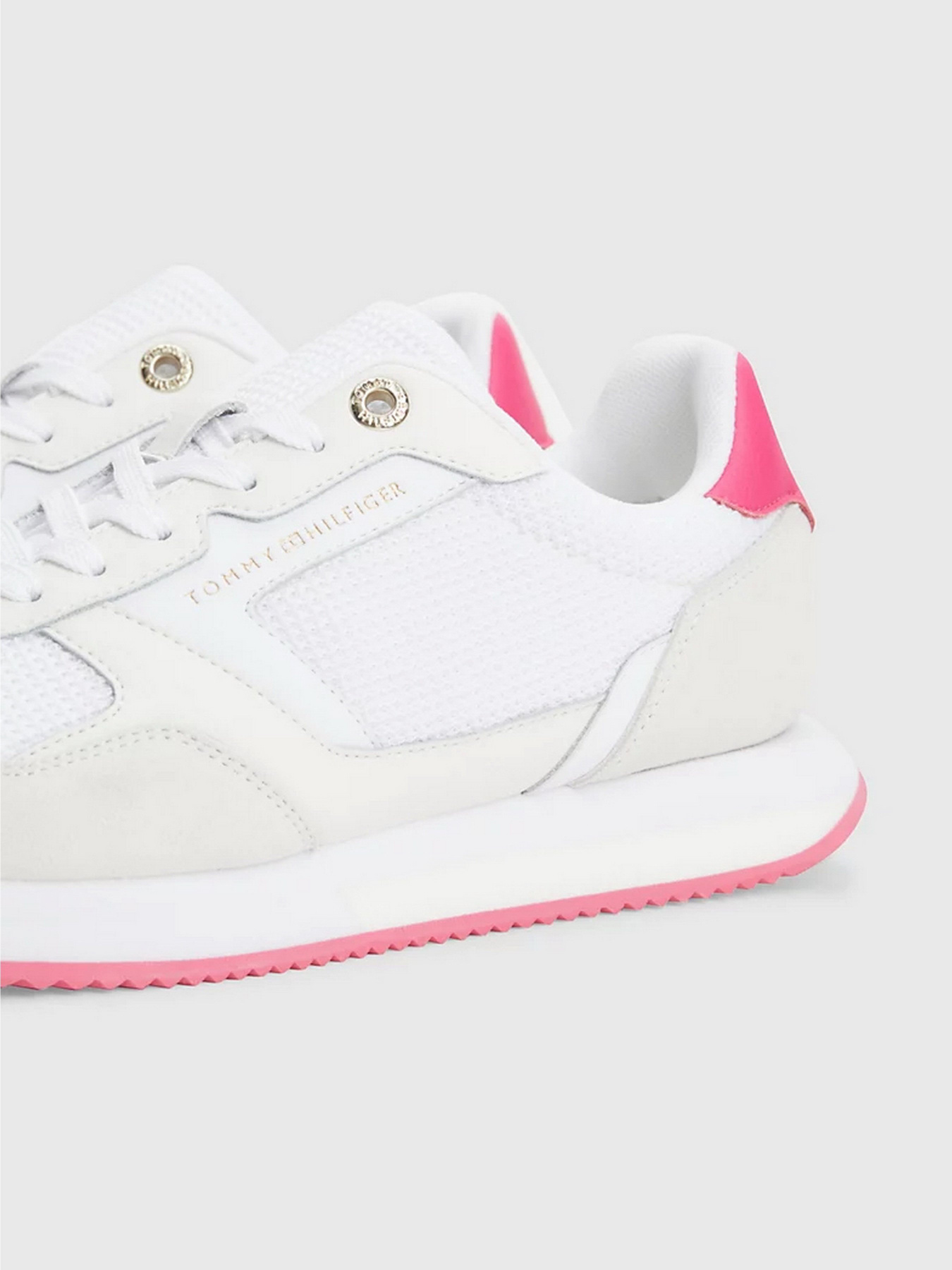 Кросівки Tommy Hilfiger ESSENTIAL MIXED TEXTURE RUNNER TRAINERS модель FW0FW07381-01S Фото